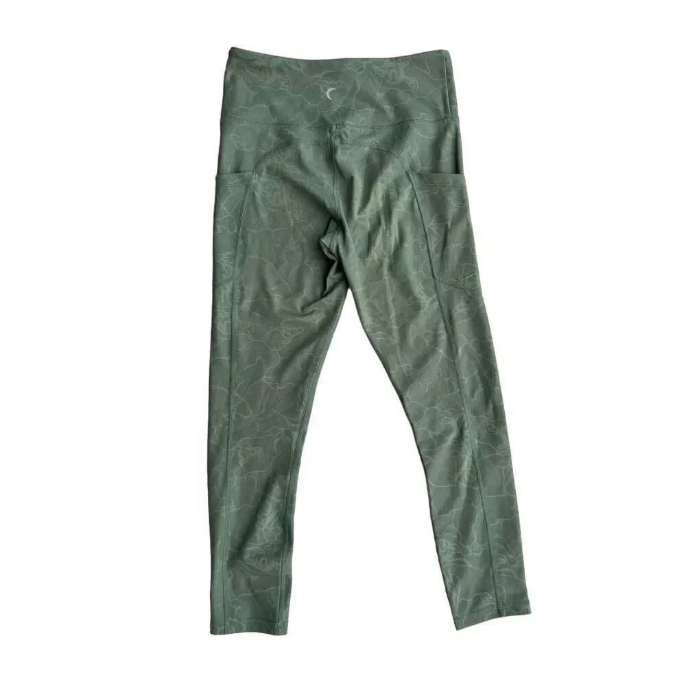 ZIYA ACTIVE GREEN LEGGINGS SIZE 6-8